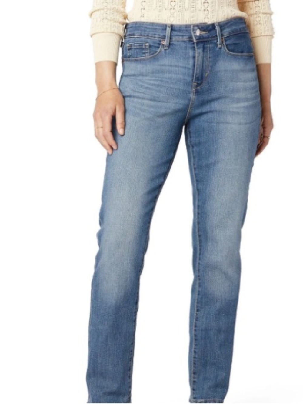 Levi's Mid Rise Straight Jeans